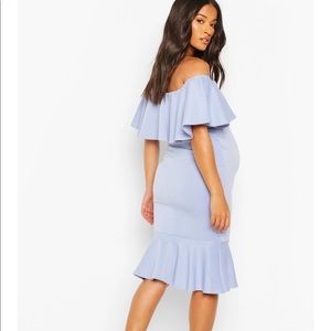 Boohoo Maternity midi length cocktail dress